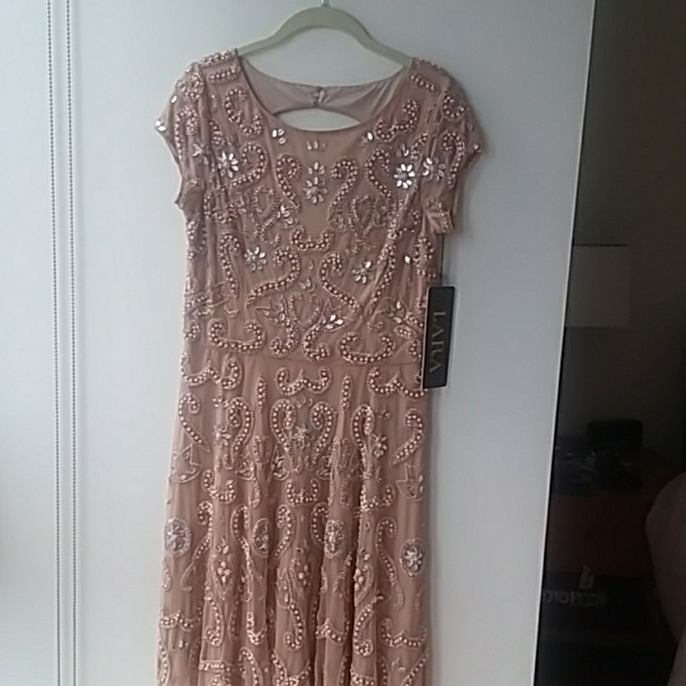 NWT BHLDN bridemaids blush dress